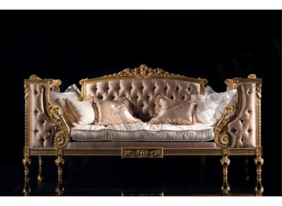 Sofa Dreisitzer Couch Polster Möbel Chesterfield Barock Rokoko Antik Stil Neu