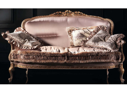Design Polster Textil Sofas Couchen Luxus Sofa 2 Sitzer Möbel Couch Einrichtung