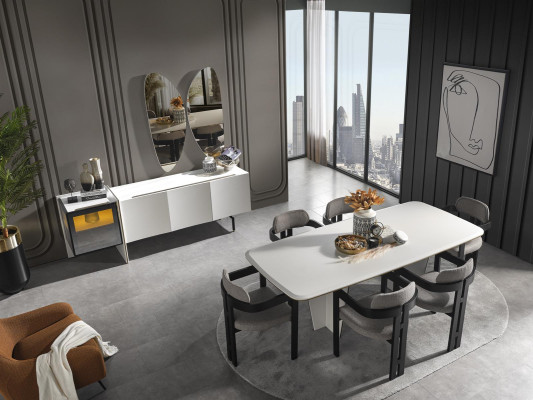 Tisch Esszimmer Luxus Möbel Holz Esstisch Tische Holztisch 220x100cm