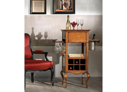 Bar Schrank Weinschrank Kommoden Holz Vintrine Hausbar Hotel Qualität Zimmerbar