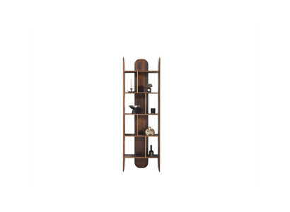 Design Bücherschränk Wohnzimmer Schränke Holz Braun Farbe neu Regale