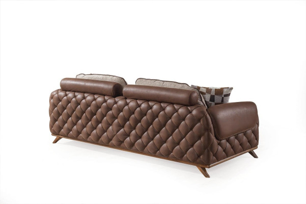 Stilvolles 3-Sitzer Sofa Designer Wohnzimmer Couch Exklusiver Dreisitzer