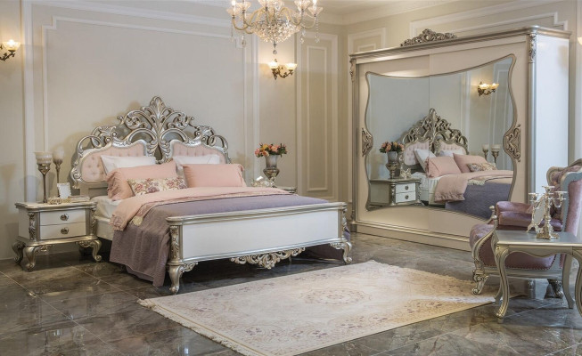 Klassischer Kleiderschrank Regal Kleiderschränke Garderobe Schlafzimmer