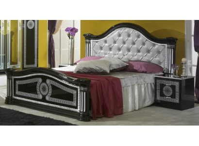 Bett 2x Nachttisch 3tlg. Schlafzimmer Set Design Luxus Schlafzimmer Chesterfield