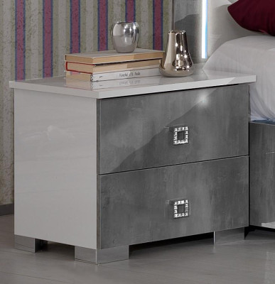 Design Schlafzimmer 3tlg. Bett 2x Nachttisch Klassischer Luxus Betten Set Möbel