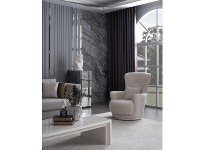 Sessel luxus sessel für wohnzimmer für arbeitszimmer material holz farbe weiß