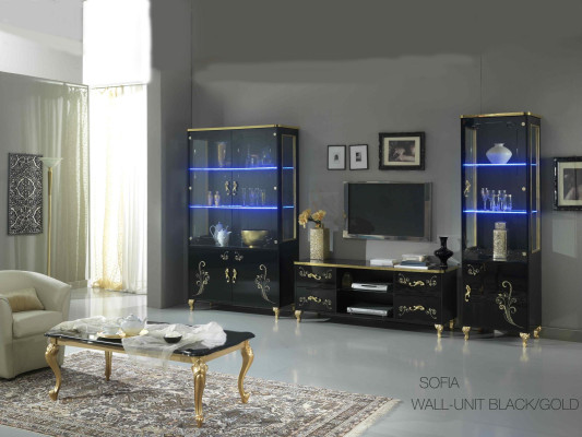 Kommode Vitrine Kommoden Vitrinen Wohnzimmer Anrichte Designer Schrank Schränke