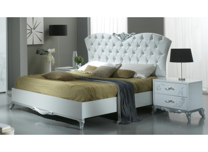 Luxus Bett Leder Betten 160x200 Chesterfield Schlafzimmer Italienische