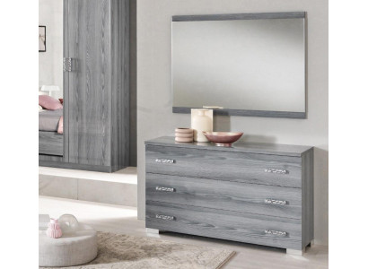 Kommoden Schrank mit Spiegel Design Möbel Luxus Möbel Garderobe 2tlg. Set Neu