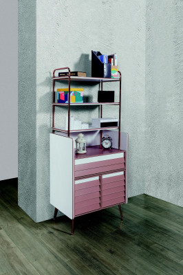 Bücherschrank Mehrzweck Jugendzimmer Schrank Holz Möbel Regale