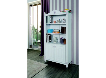 Bücherschrank Bücherregal Jugendzimmer Holz Möbel Regale Weiß Regal