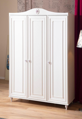 Kleiderschrank Designer Schrank Edler Holz Luxus Kinderzimmer 140cm 