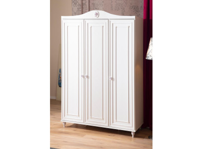 Kleiderschrank Designer Schrank Edler Holz Luxus Kinderzimmer 140cm 