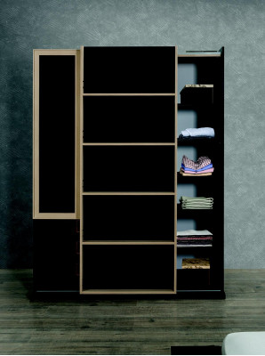 Büro Schrank Regal Glasschrank Schränke Möbel Holz Einrichtung Regale