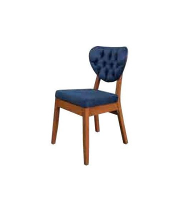 Beiger Holzstuhl Chesterfield Stuhl Designer Polsterstühle Luxuriöse Sitzmöbel