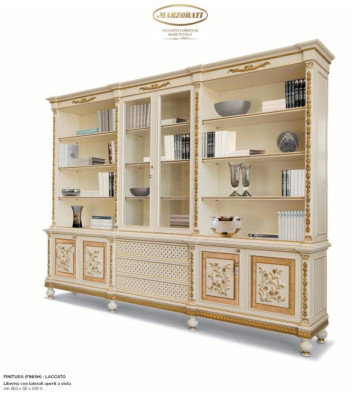 Bücherregal Standregal Beige Aktenregal Büroregal XXL Bücher Regal