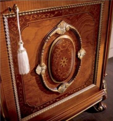 Vitrine Luxus Groß Schränke Vitrinen Holz Wohnzimmer Möbel Schrank Braun Barock