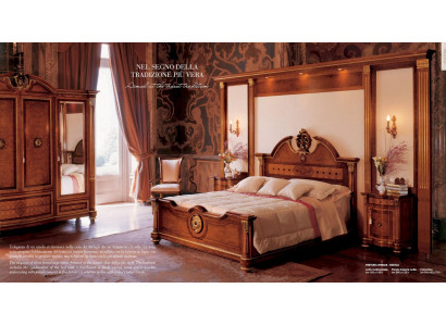 Doppelbett Bett Luxus Holz Schlafzimmer Doppel Braun Betten Neu Barock