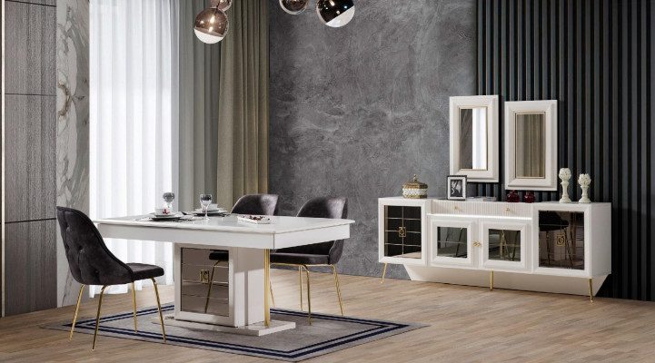 Tisch Esszimmertisch Esstisch Esszimmer Holz Tische Ess Luxus Möbel Neu