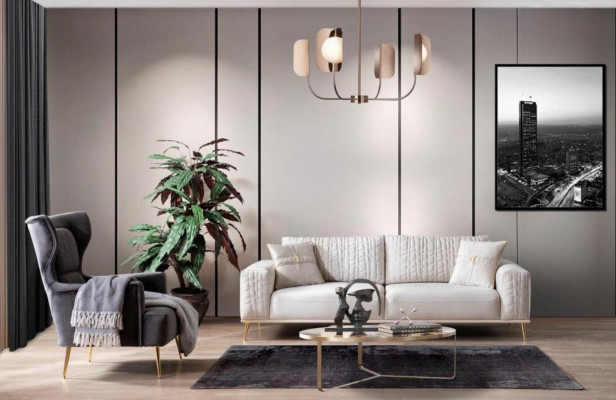 Sessel 1 Sitzer Sofa Textil Stoff Couchen Polster Design Möbel Neu Weiß