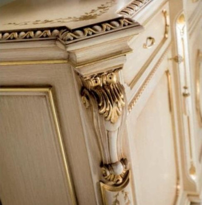 Kommode Sideboard Schränke Kommoden Holz Wohnzimmer Möbel Schrank Luxus Beige