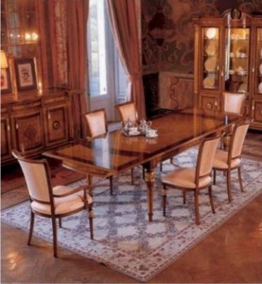 Ausziehbar Esstisch Esszimmertisch Esszimmer Holz Braun Tische XXL
