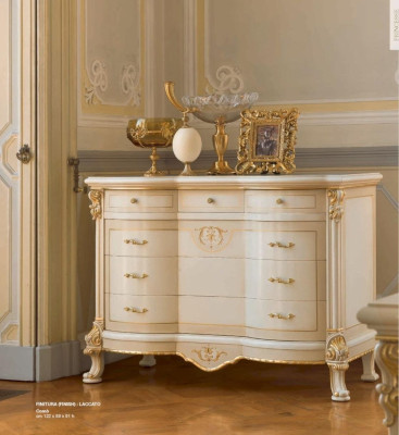 Kommode Sideboard Schränke Kommoden Holz Schlafzimmer Möbel Beige 