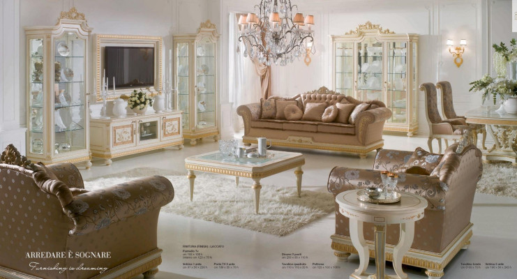 Beistelltisch Couchtisch Tisch Wohnzimmer Möbel Rund Beige Holz
