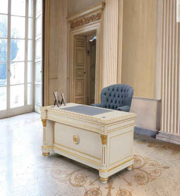 Drehsessel Chefsessel Sessel Büro Drehstühle Chesterfield Blau Luxus