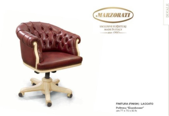 Drehsessel Chefsessel Sessel Luxus Büro Drehstühle Chesterfield Rot