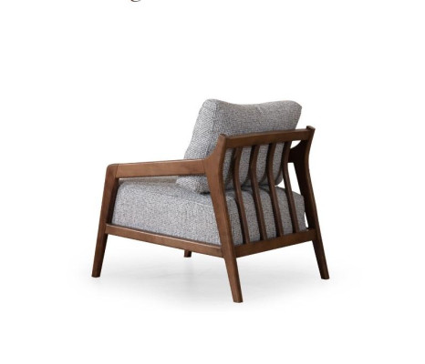 Textil Sessel Designer Wohnzimmer Relax Einsitzer Luxus Armlehnensessel