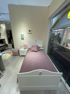 Jugendbett Kinderbett Kids Design Modern Weiß Bett Kinderzimmer Neu