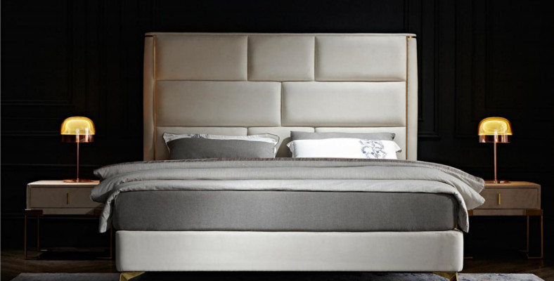 Bett 3tlg. Schlafzimmer Set Design Modern Luxus Schlafzimmer Nachttisch Betten