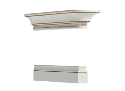 Begehbarer Element von Kleiderschrank Schrank Kronensockel für Schränke Verona