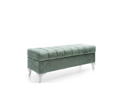 Designer Hocker Chaiselounge Wohnzimmer Modern Sitzbank Fußhocker 140 x 43cm Neu