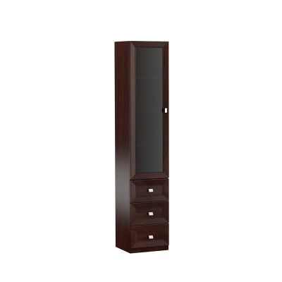 System Büro Deko Möbel Vitrine Aktenschrank Regale Klassischer Holz Schrank