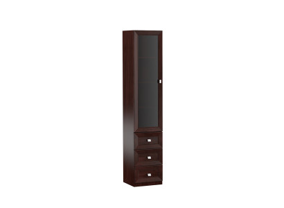 System Büro Deko Möbel Vitrine Aktenschrank Regale Klassischer Holz Schrank