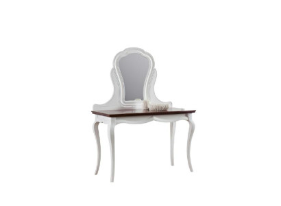  Echtholz Tisch Klassische Konsole Spiegel Kommode Schminktisch Schlafzimmer Neu 