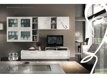 Wohnzimmer Wohnwand tv Wand Anbauwand Möbel rtv Wohnwände Schrank Regal Möbel