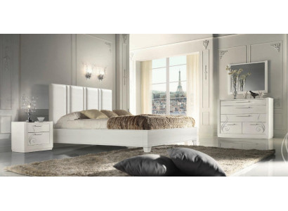 Schlafzimmer Bett Nachttisch Gruppe Betten Luxus Bettrahmen Holz Design Set 3tlg