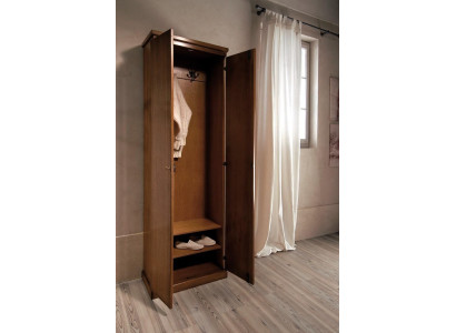 Garderobe Kleiderschrank Schrank Naturholz Massivholz Schränke Flur Massiv Holz