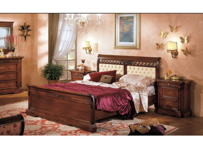Schlafzimmer Bett Nachttisch Kleiderschrank Kommode Hotel Doppel Neu Set 3tlg.