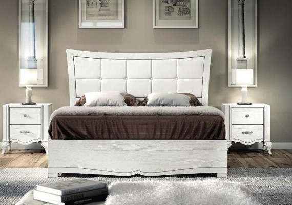 Schlafzimmer Bett Nachttisch Betten Holz Garnitur Modern Nachttische Set 3tlg.