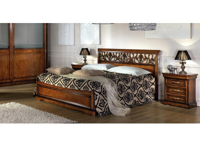 Luxus Bett Holz Schlafzimmer Set Betten 2x Nachttisch Konsole Beistelltisch 3tlg