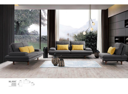 Sessel Couch Polster Designer Textil 1 Sitzer Couchen Polster Fernseh Sitz