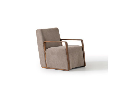 Sessel 1 Sitzer Sofa Textil Stoff Couchen Polster Design Möbel Neu Grau
