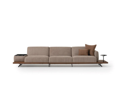 Luxus Dreisitzer Sofa 4 Sitz Möbel Sofas Stoff Couch Stoff Couchen xxl