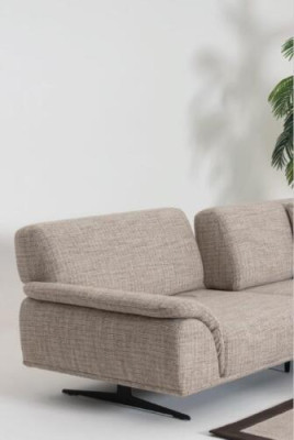 Wohnzimmer Sofa 3 Sitze Design Luxus Polster Couch Modern Sofas 250cm