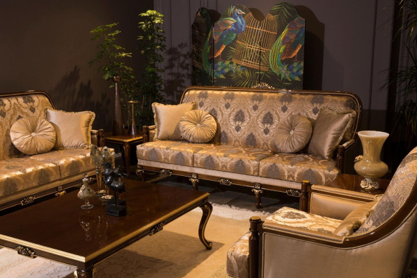 Luxus Couchtisch Braune Couchtische Wohnzimmer Holz Tisch Möbel