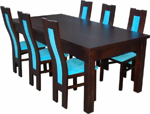 Esstisch + 6 Stühle Esszimmer Stuhl Set Essgruppe Moderner Tisch Tische Neu